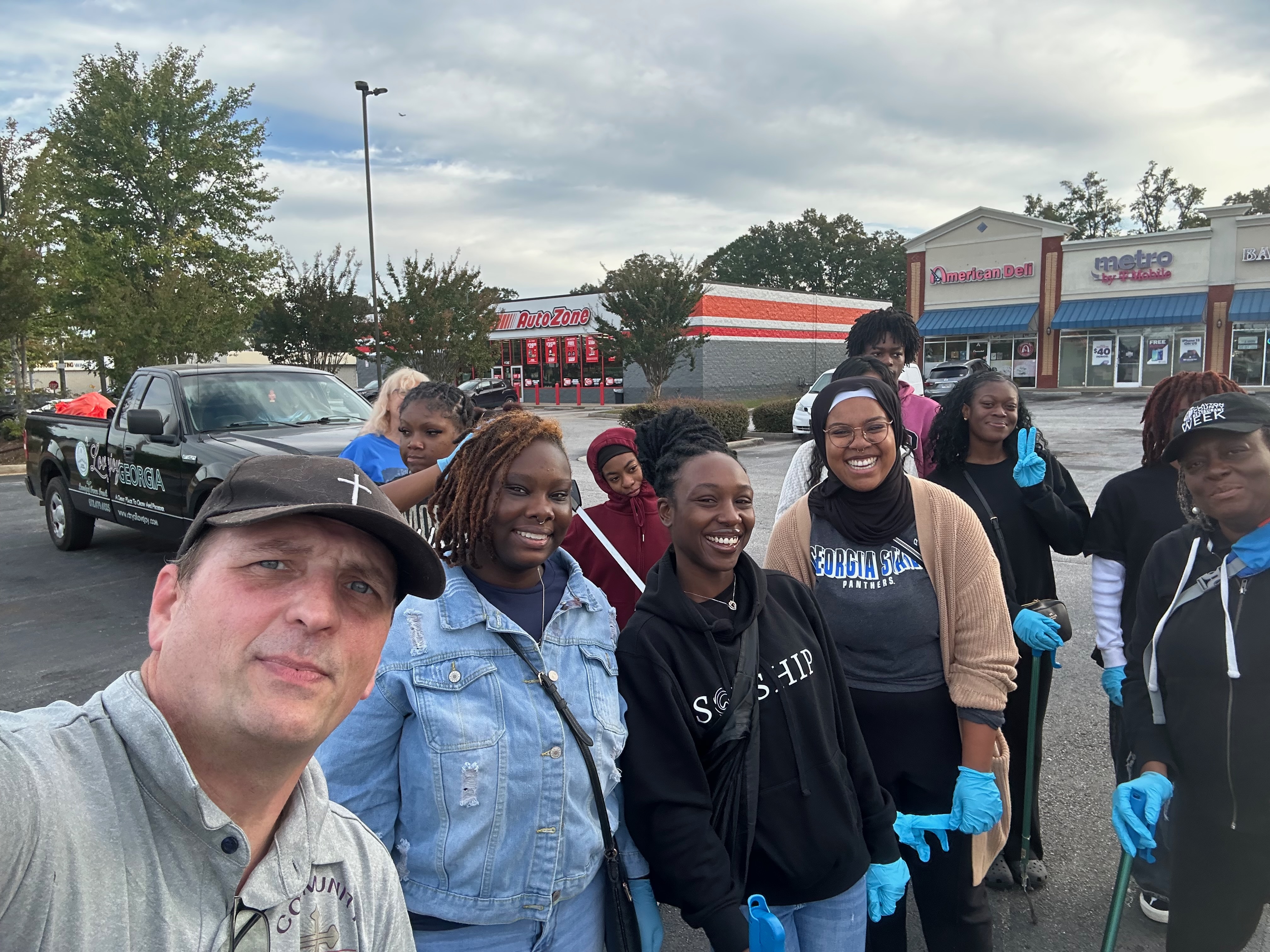 Community cleanup — Clayton County